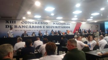 SINDICATO PRESENTE NO DO XIII CONGRESSO NACIONAL DOS BANCRIOS EM SP