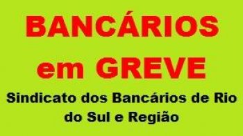QUADRO DE GREVE - 08.10.2015  - NA BASE DO SINDICATO DE RIO DO SUL