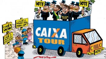 GOVERNO USA A CAIXA COMO TRAMPOLIM POLTICO