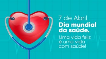 NO DIA MUNDIAL DA SADE  COMEMORADO EM MEIO  PANDEMIA