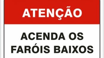 USO DE FAROL BAIXO NAS ESTRADAS AGORA  LEI