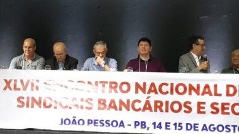FEEB SC PARTIPA DO XLVII ENCONTRO NACIONAL DE DIRIGENTES SINDICAIS EM JOO PESSOA - PARABA
