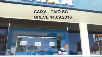 INFORMATIVO - A GREVE CONTINUA EM RIO DO SUL E REGIO 