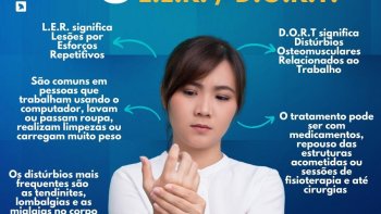 FEVEREIRO MS DE CONSCIENTIZAO S LESES POR ESFOROS REPETITIVOS (LER) E OS DISTRBIOS OSTEOMUSCULARES RELACIONADOS AO TRABALHO (DORT)