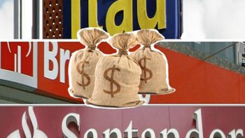 LUCRO DE ITA, BRADESCO E SANTANDER SOBE 17,6% E PASSA DE R$ 17 BILHES NO SEGUNDO TRIMESTRE