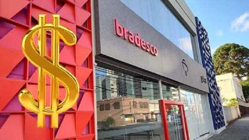 LUCRO DO BRADESCO SOBE PARA R$ 19,554 BILHES EM 2024, UM CRESCIMENTO DE 20%