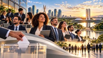 O BRASIL QUE QUEREMOS CONSTRUIR TAMB�M PASSA PELO VOTO!