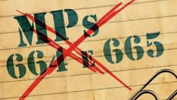 PARA JUIZ E PROCURADOR DO TRABALHO, MPS 664 E 665 SO INCONSTITUCIONAIS  