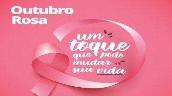 OUTUBRO ROSA: CAMPANHA DE CONSCIENTIZAO  INCENTIVO PARA MAMOGRAFIA