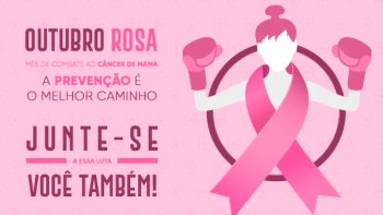 OUTUBRO ROSA: ALERTA PARA O CNCER DE MAMA E COLO DO TERO!