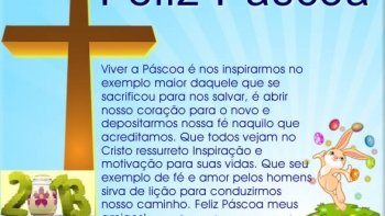 MENSAGEM DE FELIZ PSCOA 2016