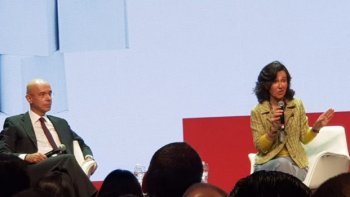 DISCURSO DA PRESIDENTA GLOBAL DO SANTANDER NO CONTEMPLA TRABALHADORES