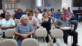 DIRETORES DO SINDICATO PARTICIPAM DE REUNIO COM NEGOCIADOR DA FENABAN