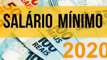 SALRIO MNIMO SER DE R$ 1.039 EM 2020, DEFINE GOVERNO