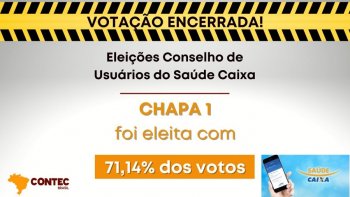  CHAPA 1  ELEITA PARA O CONSELHO DE USURIOS SADE CAIXA